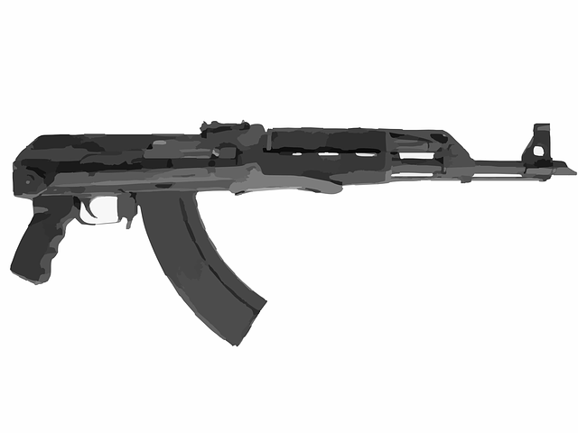 自动武器 机枪 枪 - 免费矢量图形