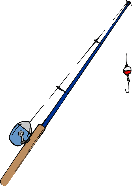 渔杆 钓鱼 竿 - 免费矢量图形