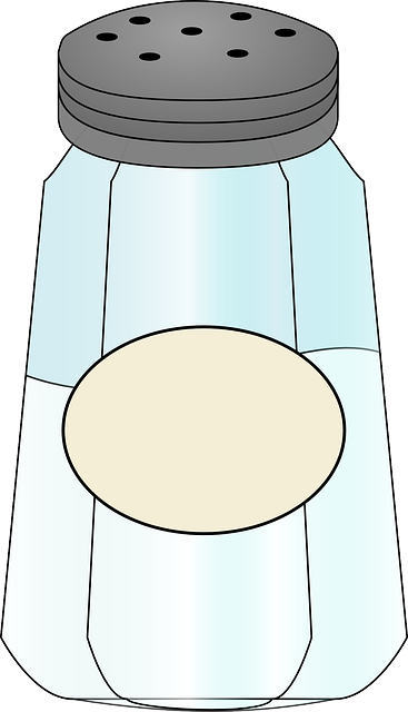盐瓶 盐 摇床 - 免费矢量图形