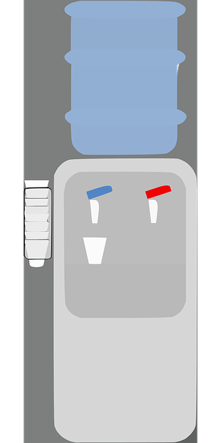 水冷却器 饮水机 家具 - 免费矢量图形