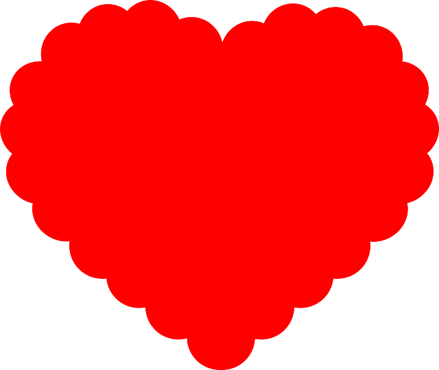 爱 红色的 心 - 免费矢量图形