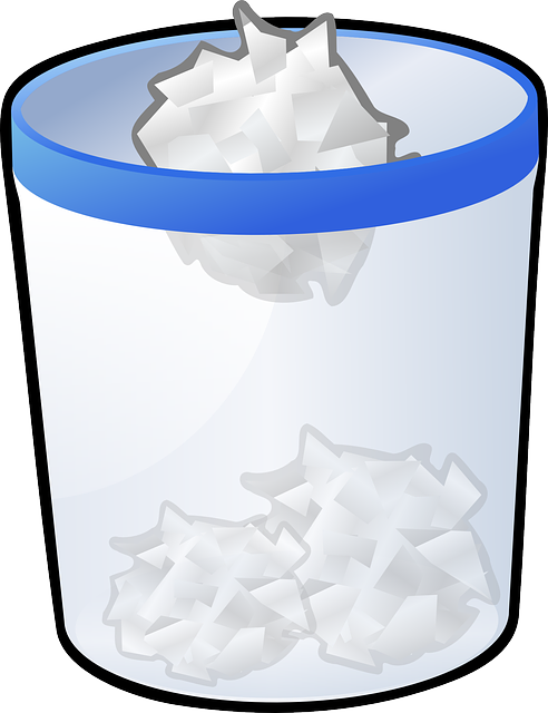 回收 垃圾 皱巴巴的纸 - 免费矢量图形