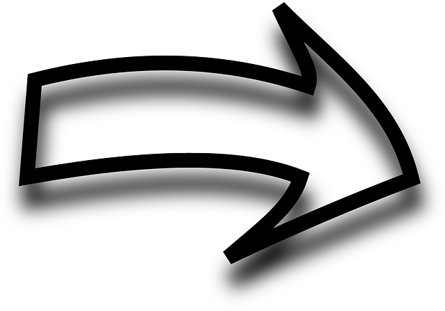 对 箭 下一个 - 免费矢量图形