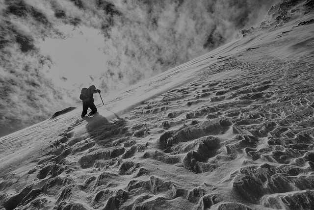 山 远足 雪 - 上的免费照片