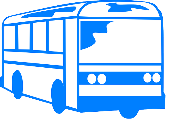 公共汽车 穿梭 学校 - 免费矢量图形