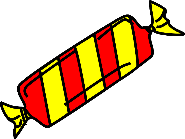 糖果 包装纸 有条纹的 - 免费矢量图形