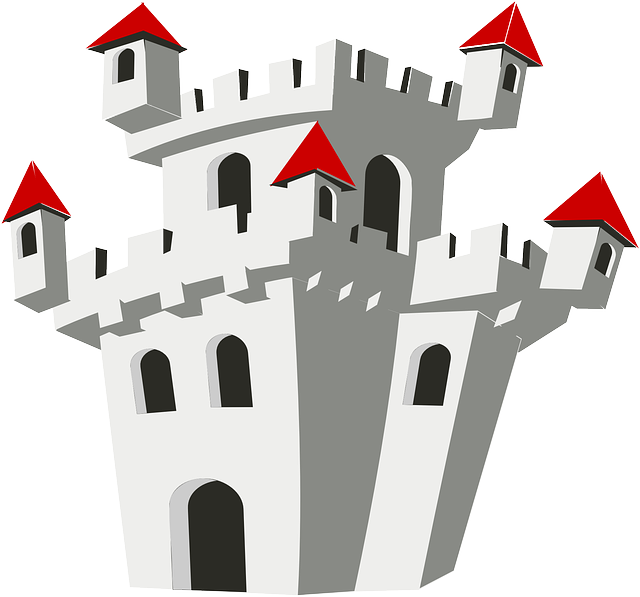 城堡 宫 堡垒 - 免费矢量图形