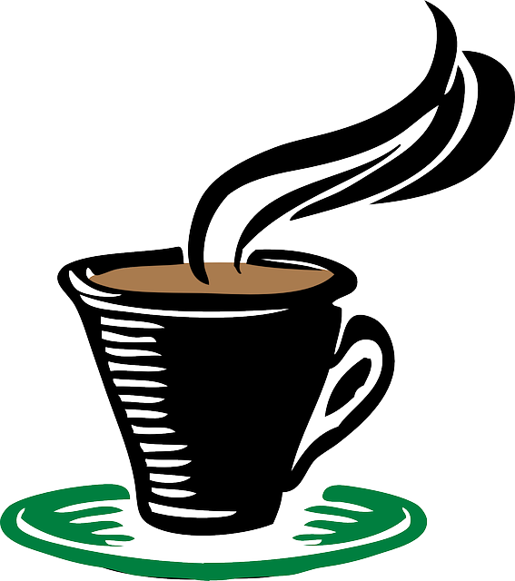 咖啡 蒸 星星 - 免费矢量图形