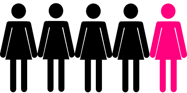 女性 五 区别 - 免费矢量图形