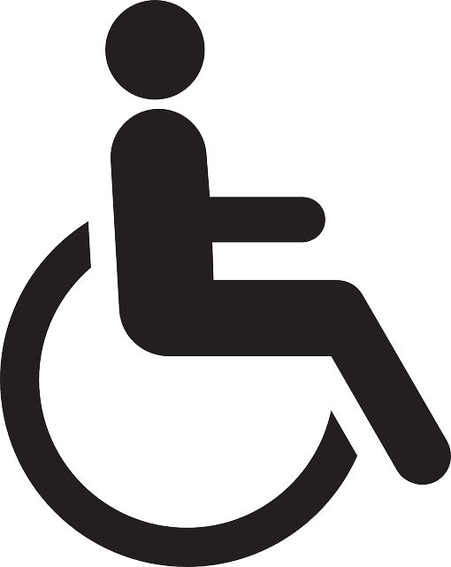残障人士 椅子 轮椅 - 免费矢量图形