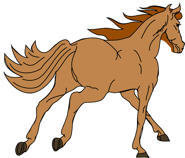 马 小马 种族 - 免费矢量图形