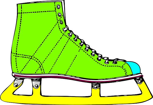 滑冰 冰刀 冰 - 免费矢量图形