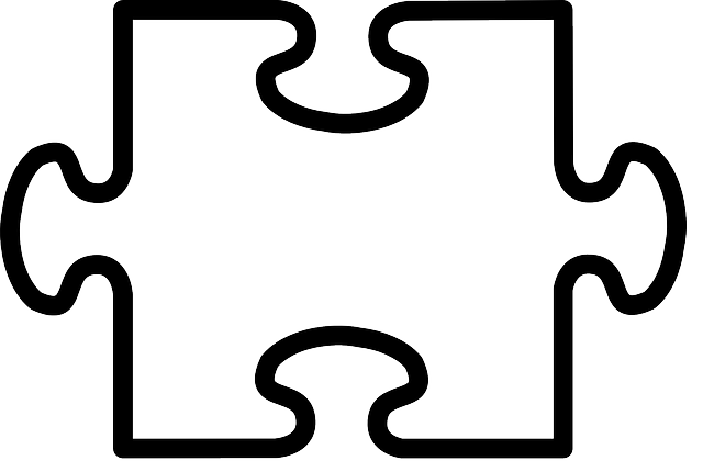 拼图 谜 形状 - 免费矢量图形