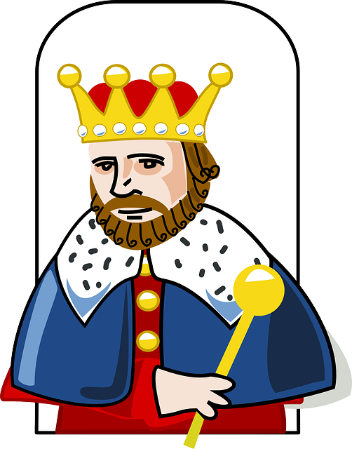 王 王冠 权杖 - 免费矢量图形