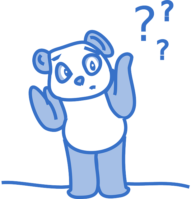 熊猫 使困惑 问题 - 免费矢量图形