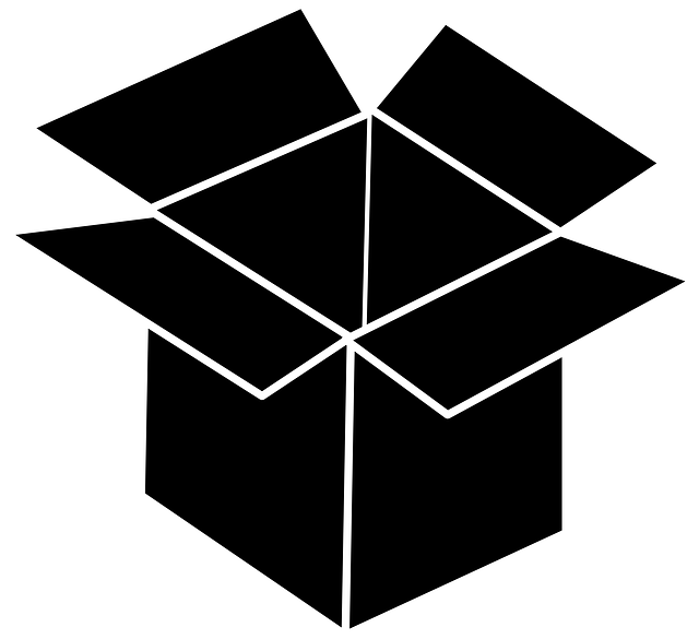 黑盒子 容器 纸板盒 - 免费矢量图形