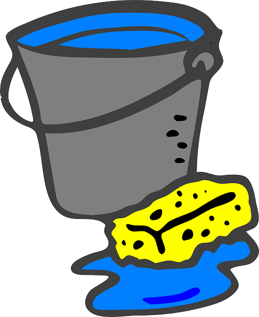 桶 海绵 水 - 免费矢量图形