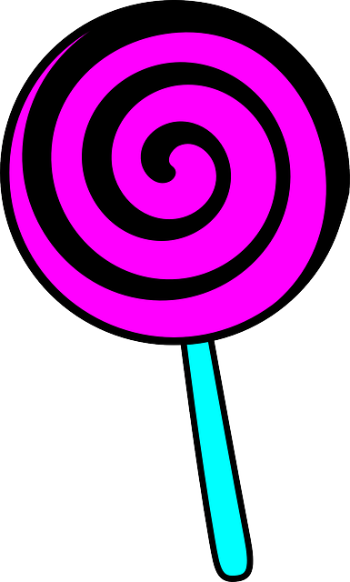 糖果 棒糖 粉色的 - 免费矢量图形