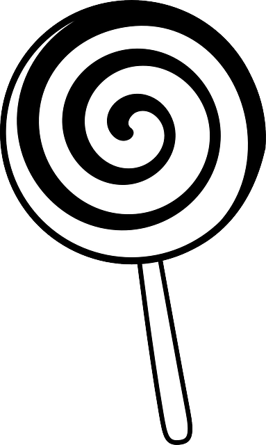 糖果 棒糖 白色的 - 免费矢量图形