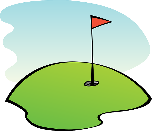 高尔夫球 高尔夫球场 打高尔夫球 - 免费矢量图形
