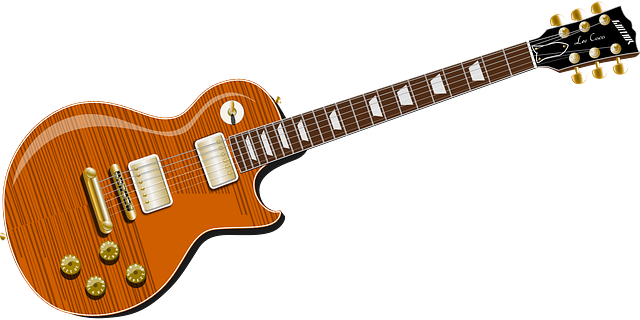 吉他 电的 仪器 - 免费矢量图形