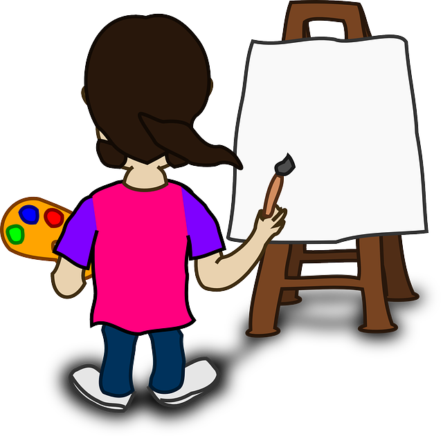 绘画 艺术家 孩子 - 免费矢量图形