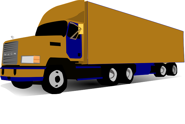 卡车 18轮车 货运 - 免费矢量图形