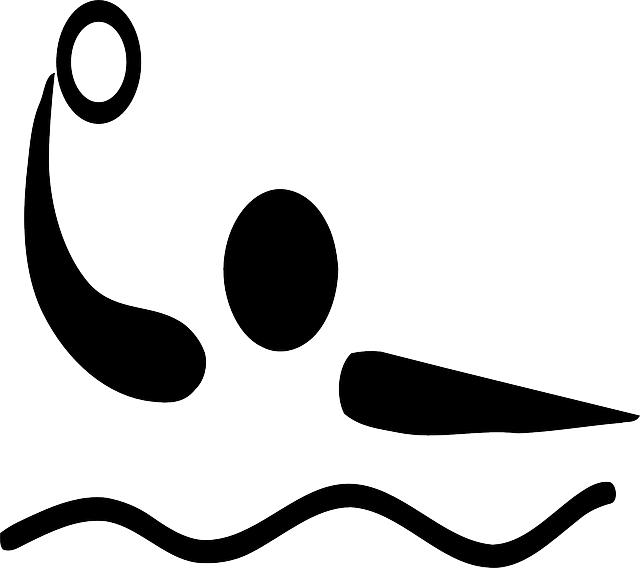 水球 运动 象形图 - 免费矢量图形