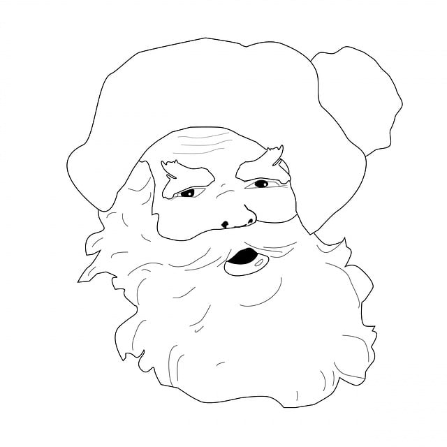 圣诞老人 圣诞节 黑色的 - 上的免费图片