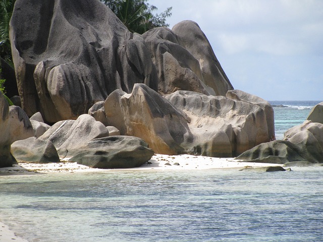 塞舌尔 La Digue 海 - 上的免费照片