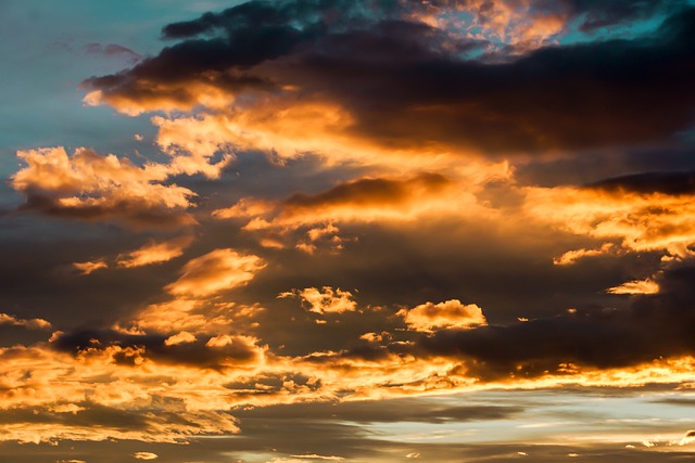 云 天空 日落 - 上的免费照片
