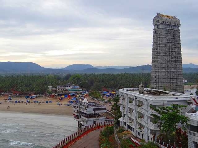 Murudeshwar 寺庙 Gopuram - 上的免费照片