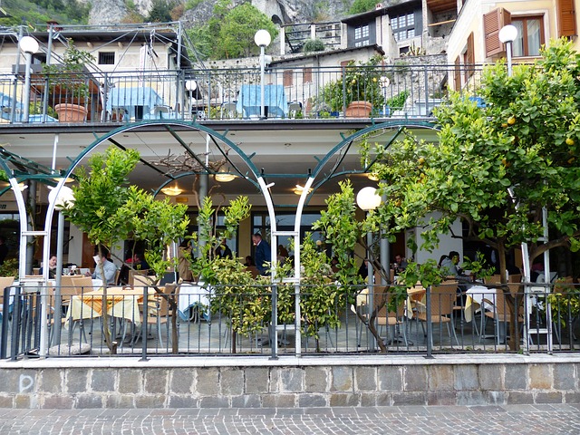 餐厅 冰淇淋店 Limone Sul 加尔达 - 上的免费照片