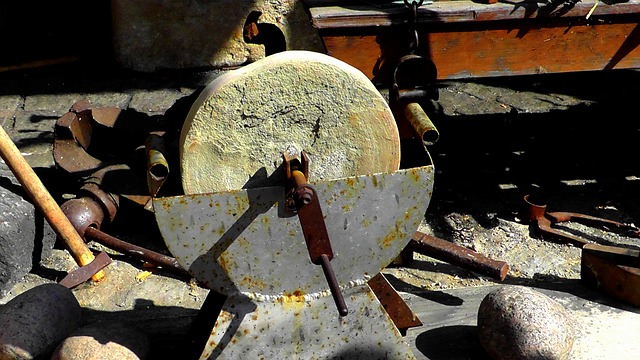 研磨石 剪刀磨床 工艺 - 上的免费照片