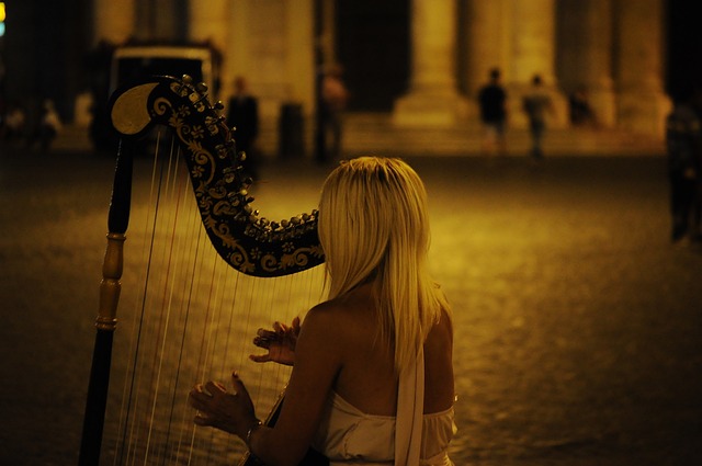 竖琴 乐器 古典 - 上的免费照片