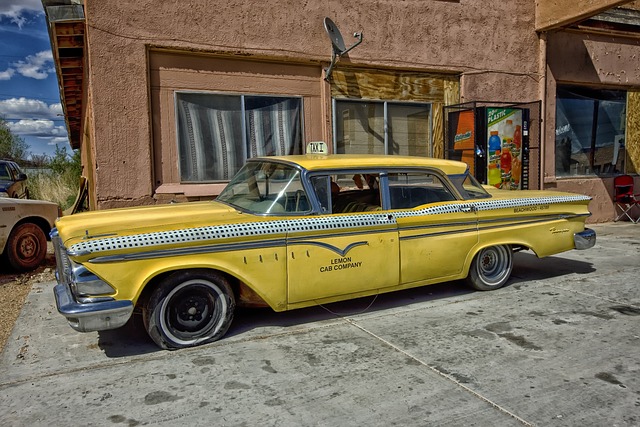 Edsel 游侠 出租车 经典汽车 - 上的免费照片