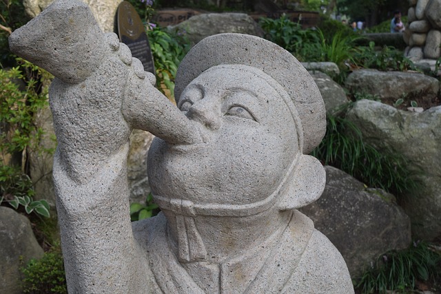 雕塑 石雕 喇叭 - 上的免费照片