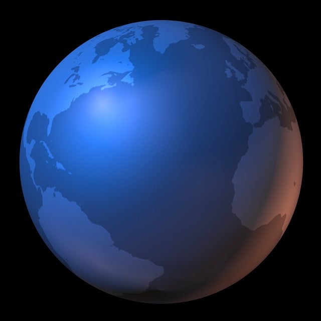 大西洋 世界地图 地图 - 上的免费图片
