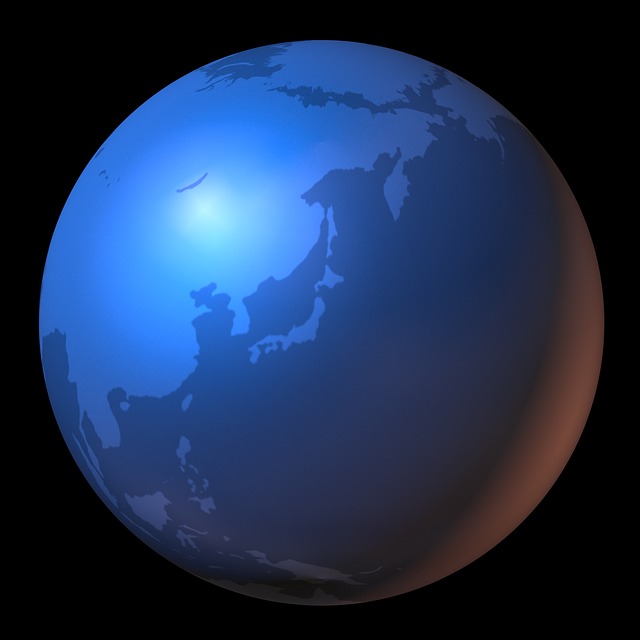 日本 世界地图 地图 - 上的免费图片