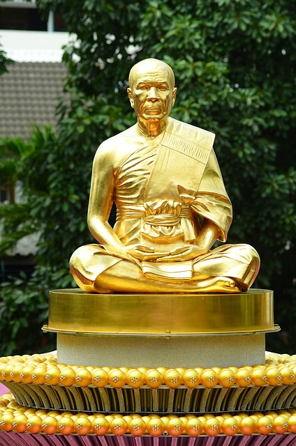 Budha 僧 金子 - 上的免费照片