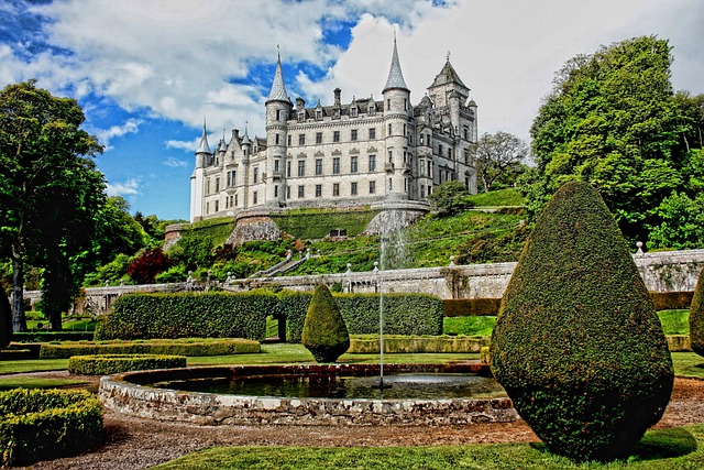 邓罗宾 城堡 花园 - 上的免费照片