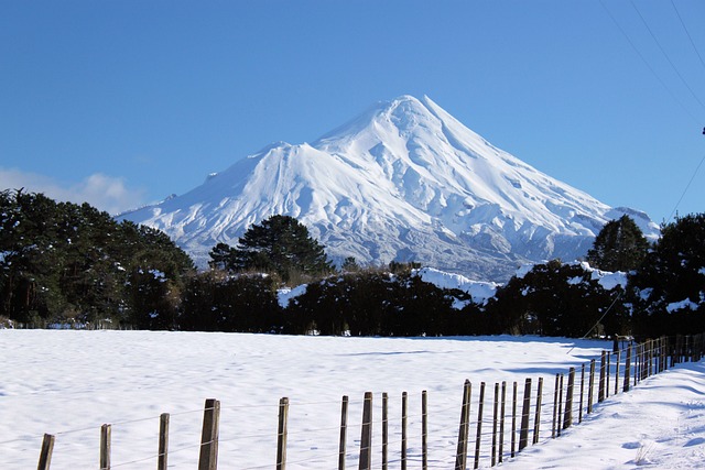 塔拉纳基山 山 雪山 - 上的免费照片
