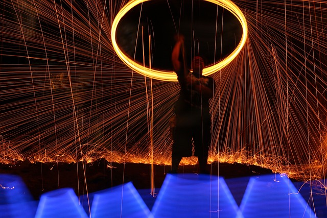 钢丝绒 旋火 灯光游戏 - 上的免费照片