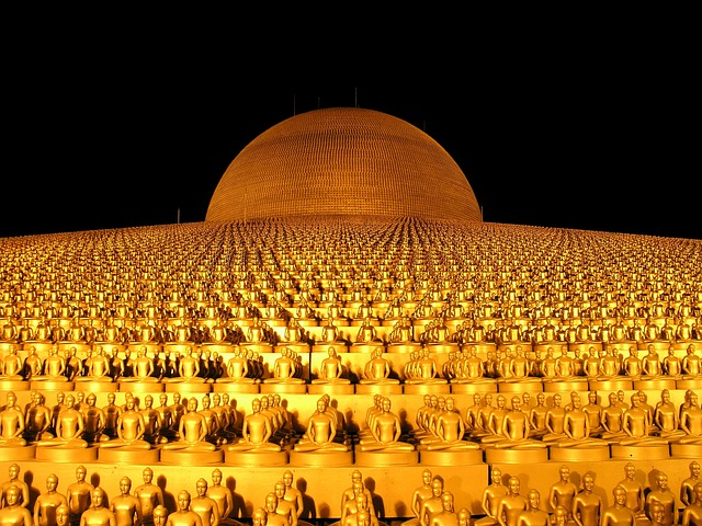 法身宝塔 Budha 金子 - 上的免费照片