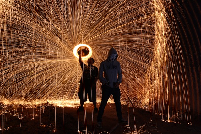 钢丝绒 旋火 艺术 - 上的免费照片