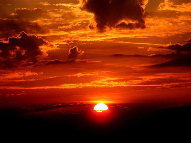 日落 太阳 天空 - 上的免费照片