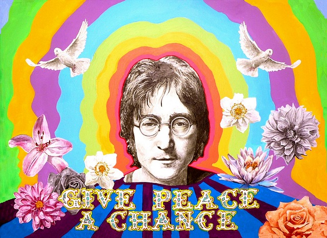 约翰列侬 披头士乐队 和平 - 上的免费图片