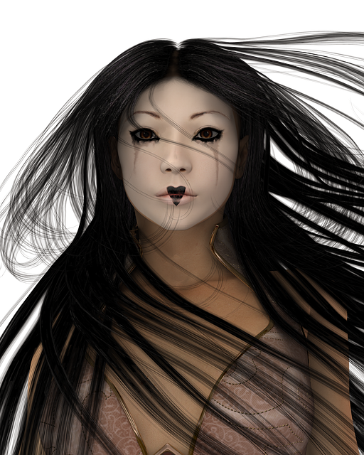 女士 化妆 头 - 上的免费图片