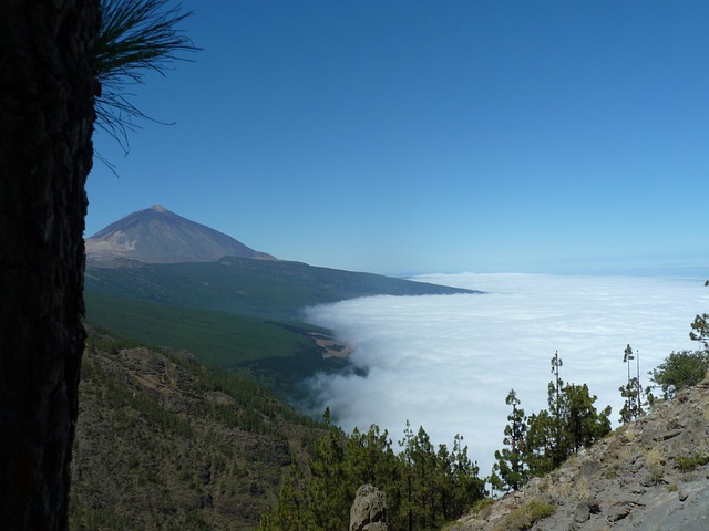 火山 海 天空 - 上的免费照片