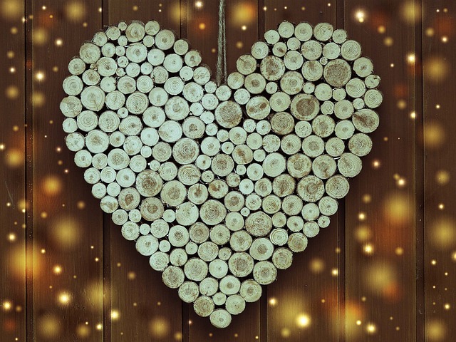 心 木头 木片 - 上的免费照片